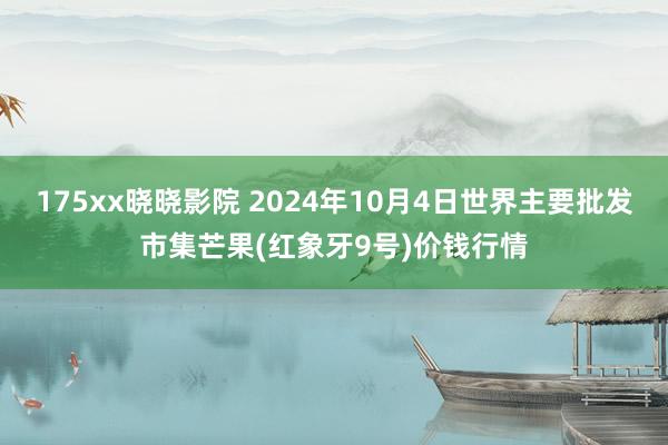 175xx晓晓影院 2024年10月4日世界主要批发市集芒果(红象牙9号)价钱行情