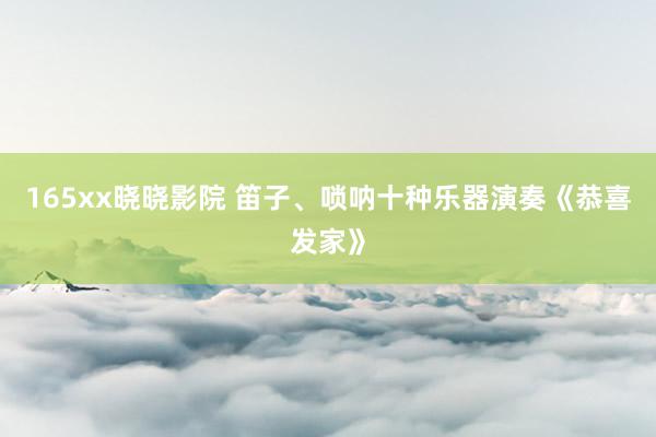 165xx晓晓影院 笛子、唢呐十种乐器演奏《恭喜发家》